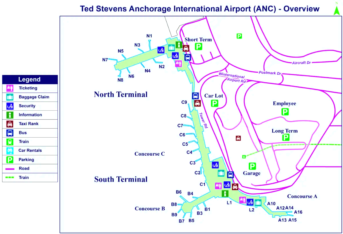 Aeroporto internazionale di Anchorage Ted Stevens