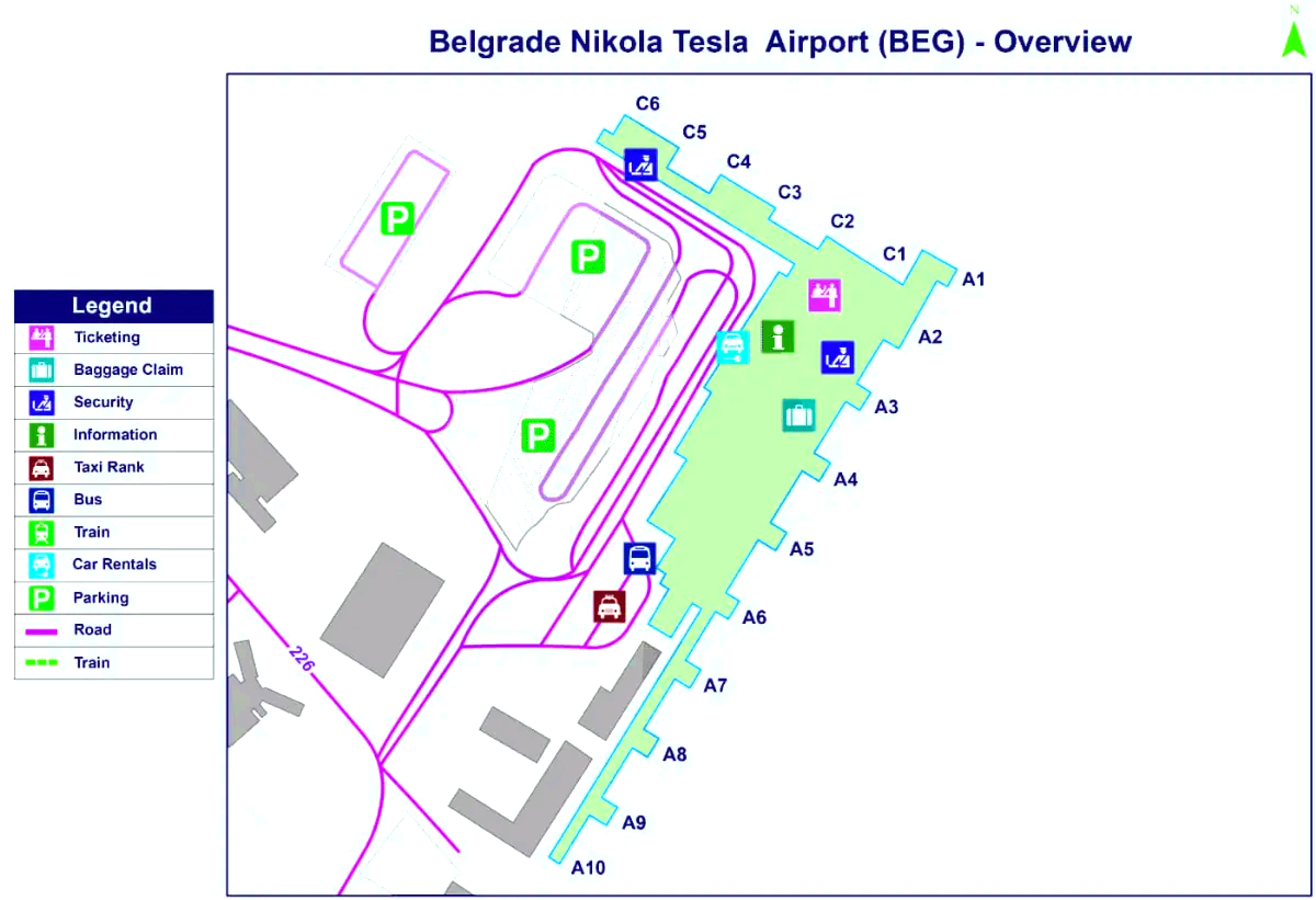 Aeroporto Nikola Tesla di Belgrado