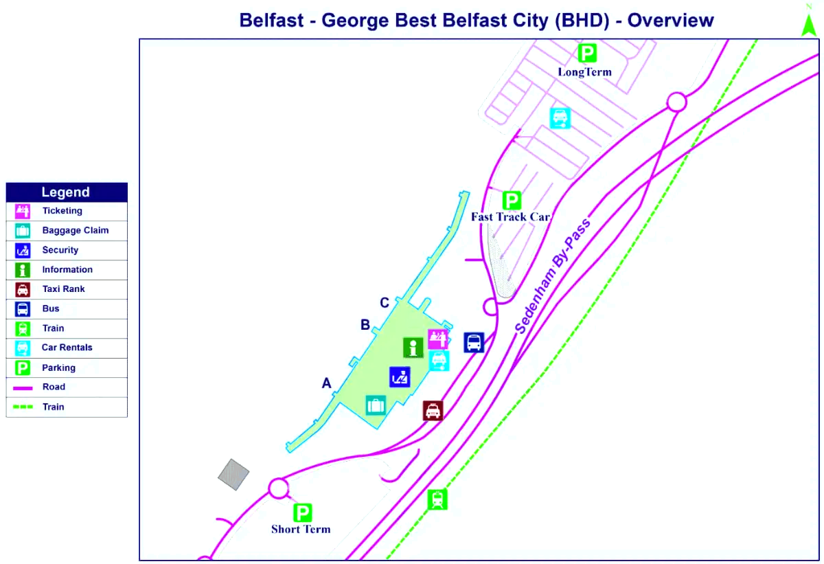 Aeroporto George Best della città di Belfast