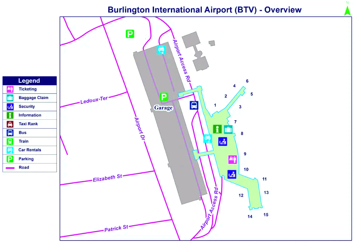 Aeroporto internazionale di Burlington