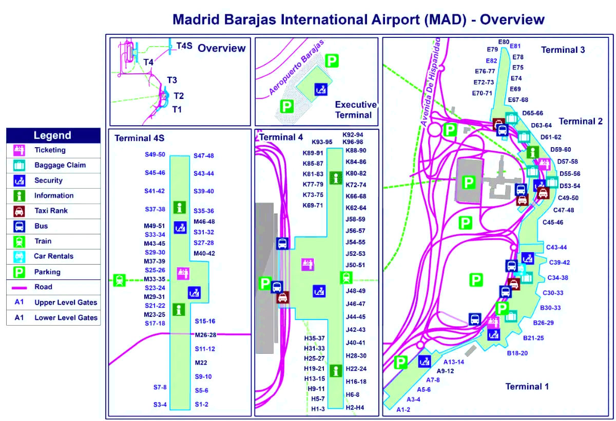 Aeroporto Adolfo Suárez di Madrid–Barajas