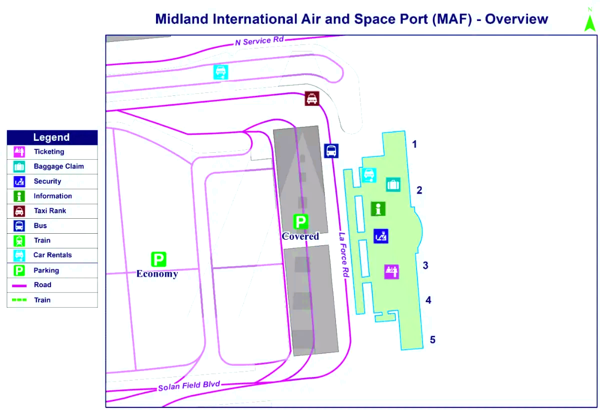 Porto aereo e spaziale internazionale di Midland