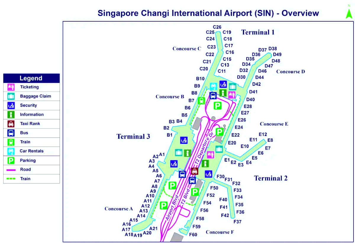 Aeroporto Changi di Singapore