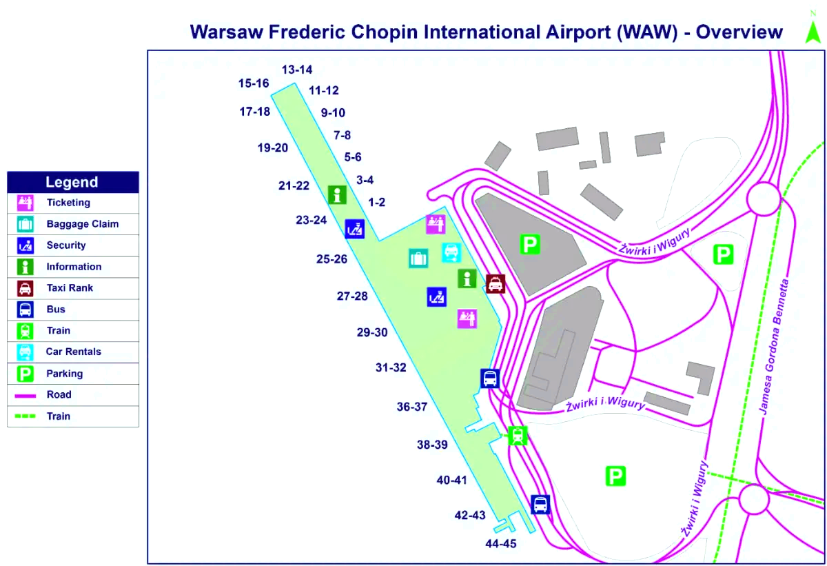 Aeroporto Chopin di Varsavia